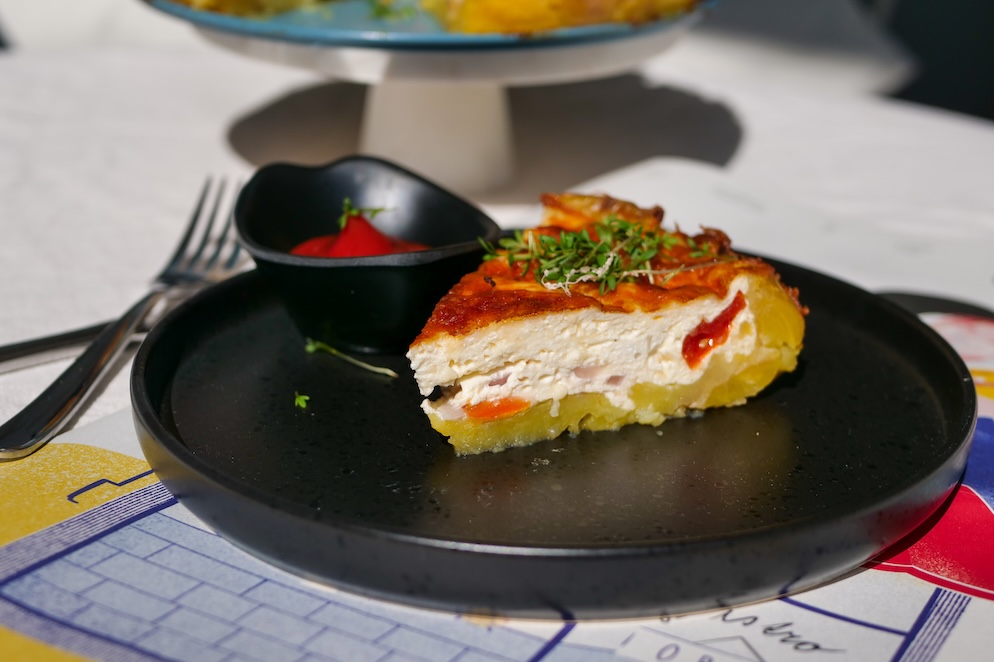 Zemiakovo-syrový quiche