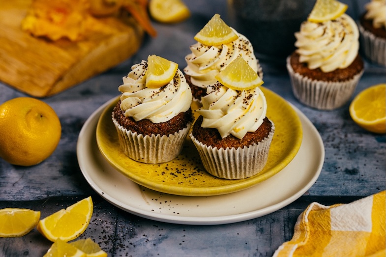 Makové muffiny s citrónom