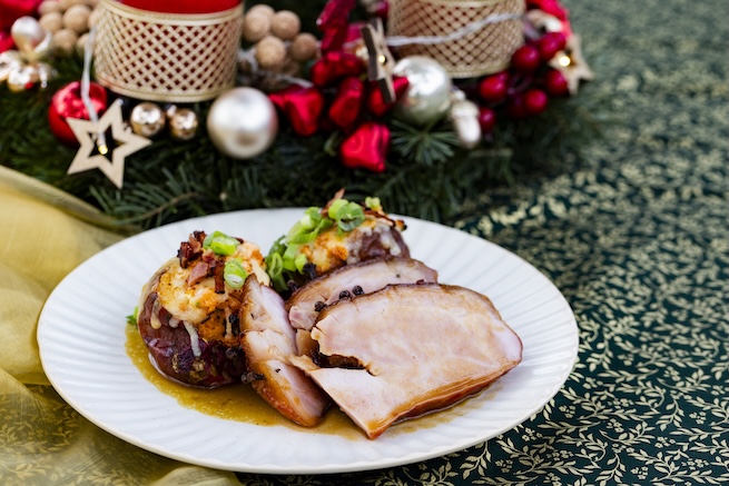 Pražská šunka na mede s klinčekmi