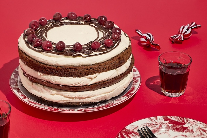 Schwarzwaldská torta