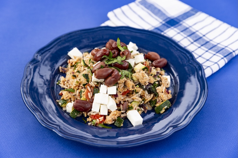 Grécke kura s ryžou