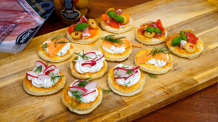 Veľkonočné tartaletky z lístkového cesta na tri spôsoby