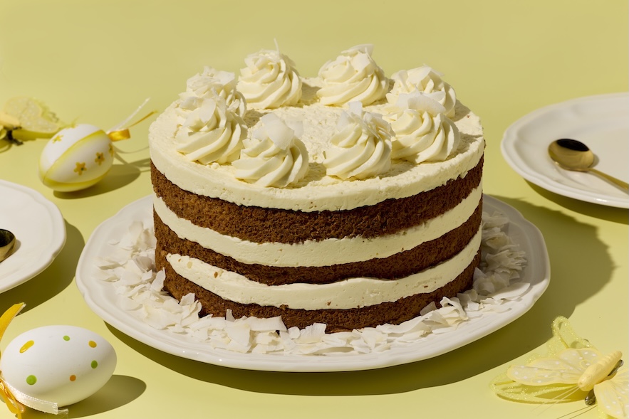 Kokosová torta s vaječným likérom