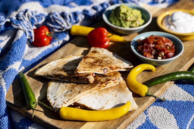 Quesadilla s kuracím mäsom